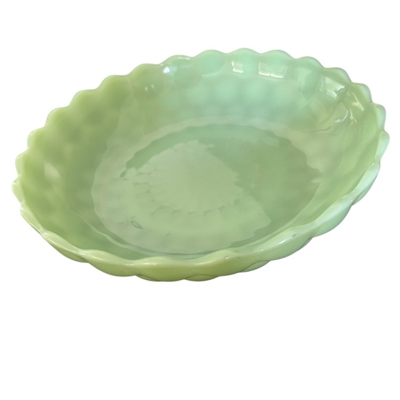 VTG Jadeite Fire King Bowl RARE! - Picture 3 of 5